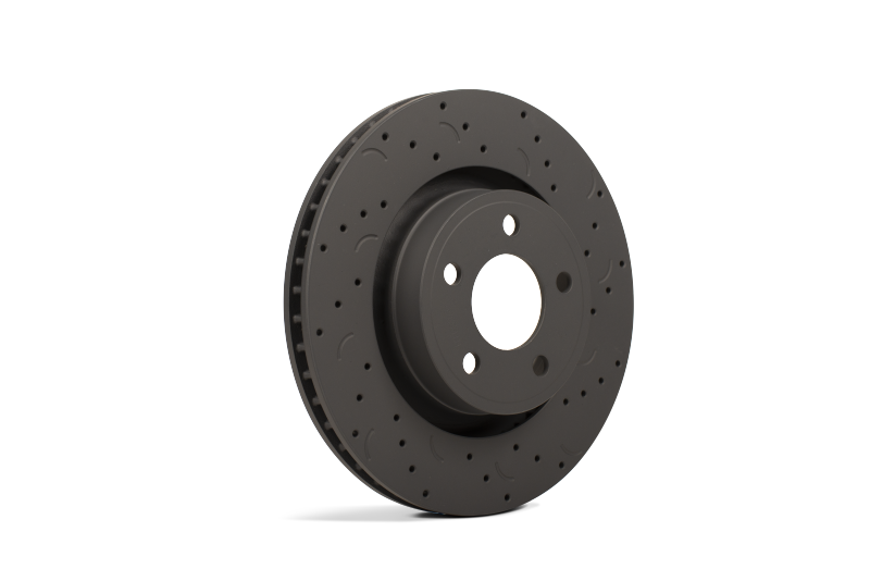 Ensemble de disques de frein arrière percés et fendus pour Scion tC Hawk Talon 2011
