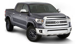 Élargisseurs de pare-chocs avant Bushwacker 16-18 Toyota Tundra Fleetside de style OE - 4 pièces - Gris magnétique