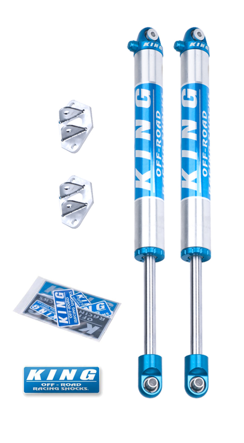 King Shocks 07-18 Jeep Wrangler JK Amortisseur arrière à réservoir interne de 2,0 pouces de diamètre, levage de 3 à 5 pouces (paire)