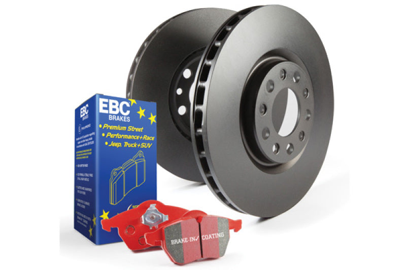 Kits EBC S12 avec plaquettes Redstuff et rotors RK