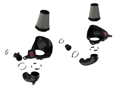 Système d'admission d'air froid aFe Takeda Stage-2 Pro Dry S 16-19 Infinity Q50/Q60 V6-3.0L (tt)