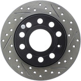 Rotor arrière gauche fendu et percé StopTech 11-17 Volkswagen Jetta /Golf / Golf GTI