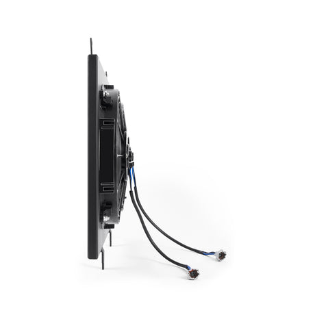Carénage de ventilateur en aluminium noir Mishimoto 03-06 Nissan 350Z