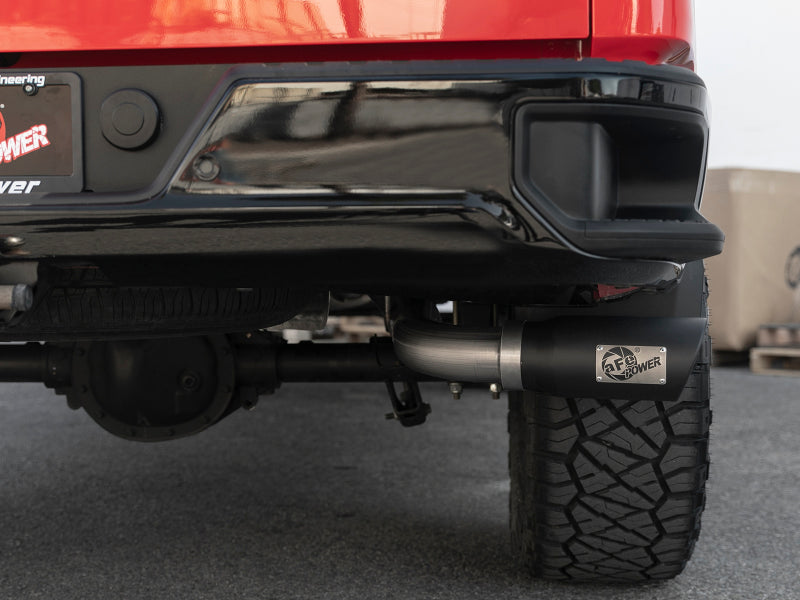 Système d'échappement CatBack 409 SS avec embout noir pour GM Silverado/Sierra 1500 4,3 L/5,3 L Apollo GT Series 2019