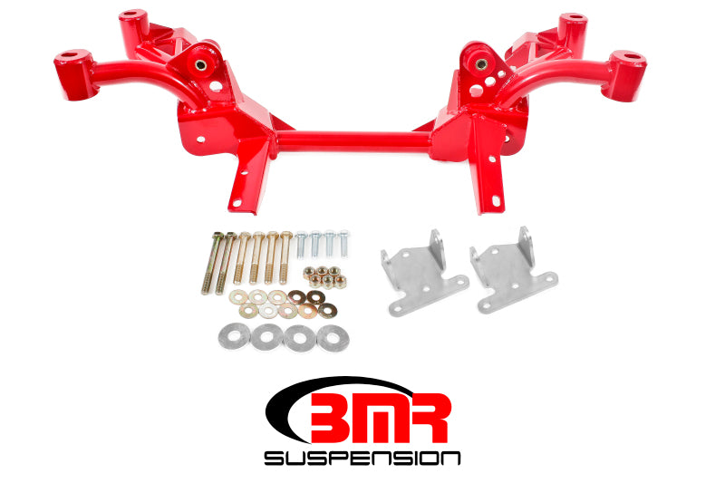 BMR 82-92 3rd Gen F-Body K-Member w/ SBC/BBC Motor Mounts and Pinto Rack Mounts - Red