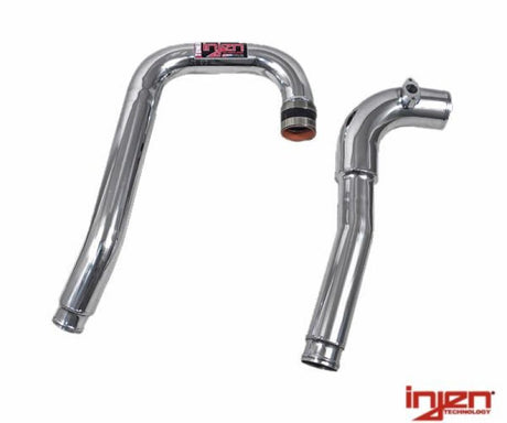 Tuyauterie de refroidisseur intermédiaire polie Injen 2010 Genesis 2.0L Turbo côté chaud et froid