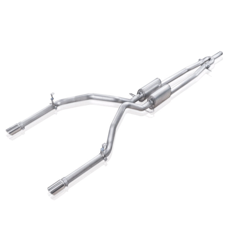 Stainless Works Chevy Silverado/GMC Sierra 2007-16 5.3L/6.2L Exhaust Y-Pipe Under Bumper Exit