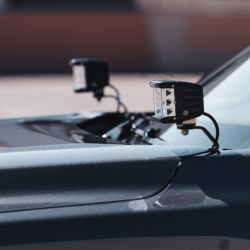 Kit d'éclairage de montant A pour Toyota Tundra 2022+ de Rigid Industries (convient aux séries 360 et D-SS)