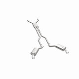 MagnaFlow Cat-Back Stainless Dual Split Rear Exit 4in Polished Tips 11-15 Chevy Camaro 3.6L V6