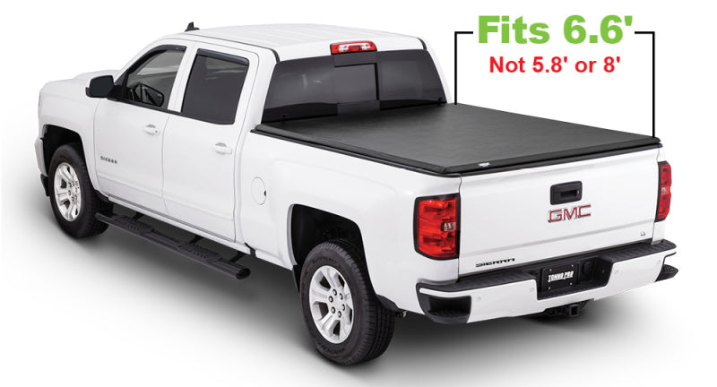 Tonno Pro 15-19 Chevy Silverado 3500 6.6ft Fleetside Hard Fold Tonneau Cover