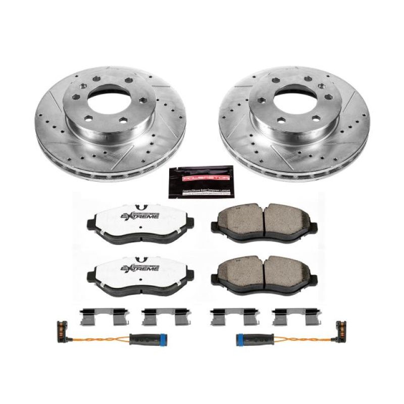 Kit de freins avant Power Stop 07-09 pour camion et remorquage Dodge Sprinter 2500 Z36