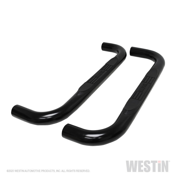 Marchepieds Westin 19-20 Chevy/GMC Silverado/Sierra 1500 à cabine standard E-Series 3 Nerf - Noir