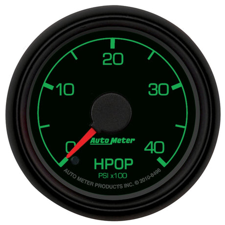 Manomètre électronique de pression HPOP Diesel 0-4000 PSI de 52,4 mm à balayage complet pour Ford