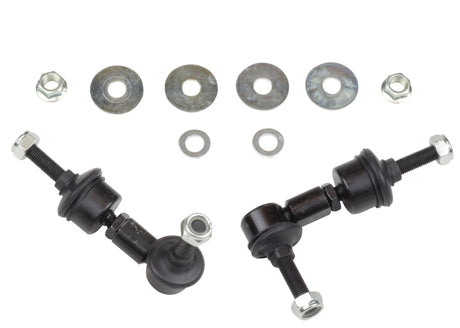 Kit de liaison de barre stabilisatrice arrière Whiteline 5/05+ Ford Focus / 04+ Mazda 3 BK avec rotule en acier réglable H/Duty