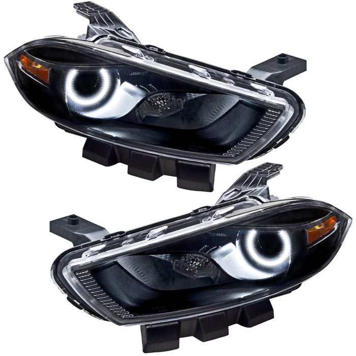 Oracle 13-14 Dodge Dart (Style HID) SMD HL - Noir - Blanc VOIR LA GARANTIE