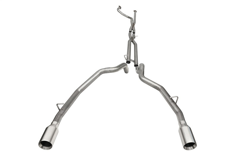 Échappement Catback double embout satiné arrière pour Dodge Ram TRX Crew Cab Baja Corsa 21-22