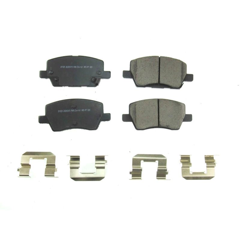 Power Stop 2019 Chevrolet Sonic Front Z17 Evolution Ceramic Brake Pads w/Hardware