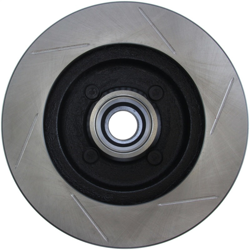 Disque de frein à fente StopTech Power Slot 90-93 Ford Mustang 8cy (sauf disque arrière Cobra 93) avant droit