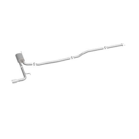 Catback MagnaFlow, SS, 2,5 po, Street, passage simple en ligne droite. Embout poli de 4 po, Ford Fusion 2,5 L 2015