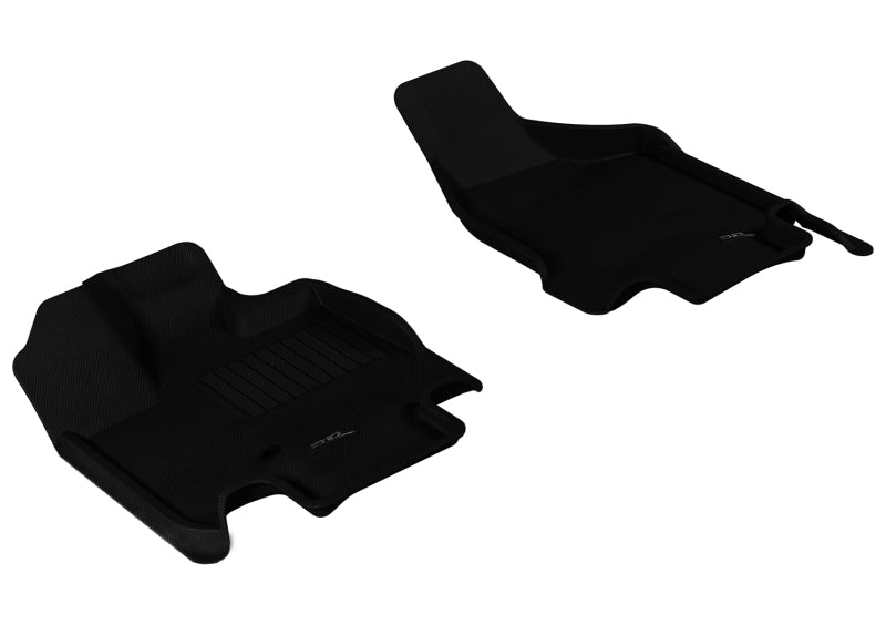 Tapis de sol 3D MAXpider 2008-2019 Dodge Grand Caravan Kagu 1ère rangée - Noir