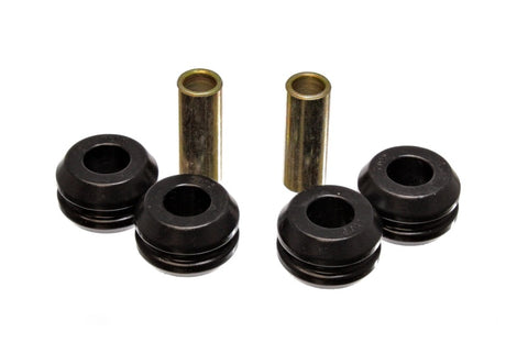 Bague de tige de jambe de force avant noire Energy Suspension 87-95 Nissan Pathfinder 2WD/4WD