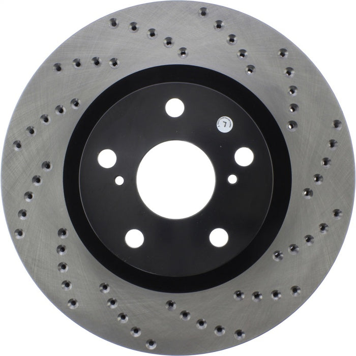 Rotor avant gauche percé CRYO SportStop pour Lexus ES 250/ES 300/ ES330/ES350 07-13 StopTech