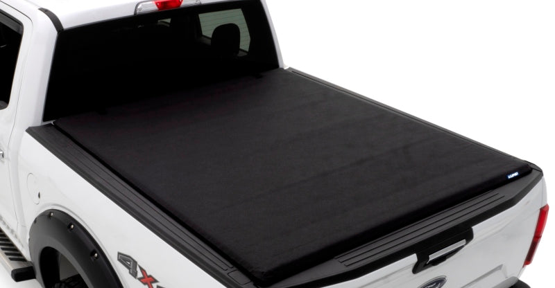 Lund 07-14 Toyota Tundra (8ft. Bed) Genesis Roll Up Tonneau Cover - Black