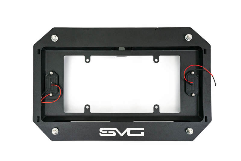 Kit de suppression de roue de secours DV8 Offroad 18-22 Jeep Wrangler JL avec supports d'éclairage