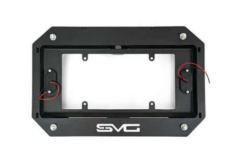 Kit de suppression de roue de secours DV8 Offroad 18-22 Jeep Wrangler JL avec supports d'éclairage