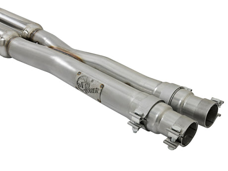 aFe 20-22 Audi RS6 Avant V8 4L (tt) MACH Force-Xp 3 pouces à 2,5 pouces 304 SS Cat-Back avec embout noir