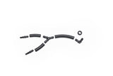 Prise d'air en fibre de carbone pour Chevrolet Corvette C7 6,2 L V8 Corsa 14-19 (ne convient pas aux Z06/ZR1)