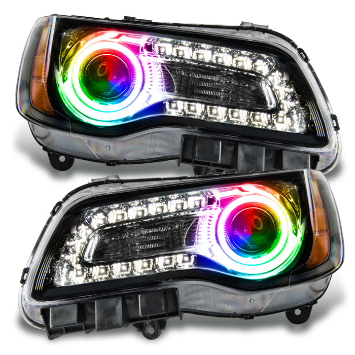 Oracle 11-14 Chrysler 300C SMD HL - Noir - NON HID - ColorSHIFT VOIR LA GARANTIE