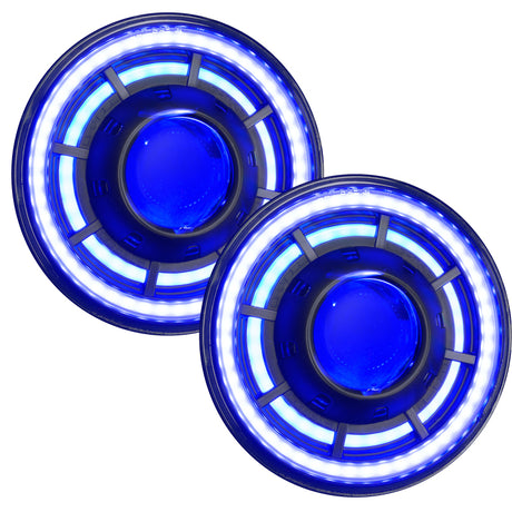 Phares de projecteur Oracle Oculus 7 pouces ColorSHIFT Bi-LED pour Jeep Wrangler JK VOIR LA GARANTIE