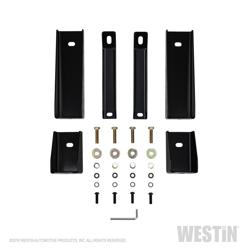 Marchepieds Westin 2019 Chevrolet Silverado/Sierra 1500 Crew Cab E-Series 3 Nerf - SS