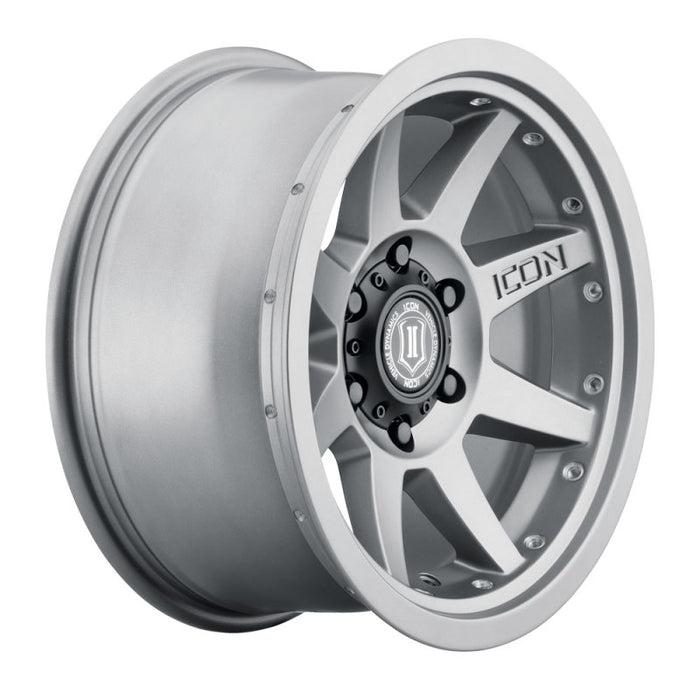 Roue en titane ICON Rebound Pro 17x8,5 6x5,5 0 mm de déport 4,75 pouces BS 106,1 mm d'alésage