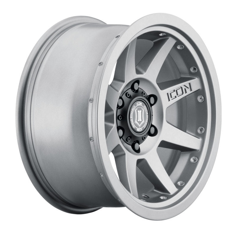 Roue en titane ICON Rebound Pro 17x8,5 5x4,5 0 mm de déport 4,75 pouces BS 71,5 mm d'alésage