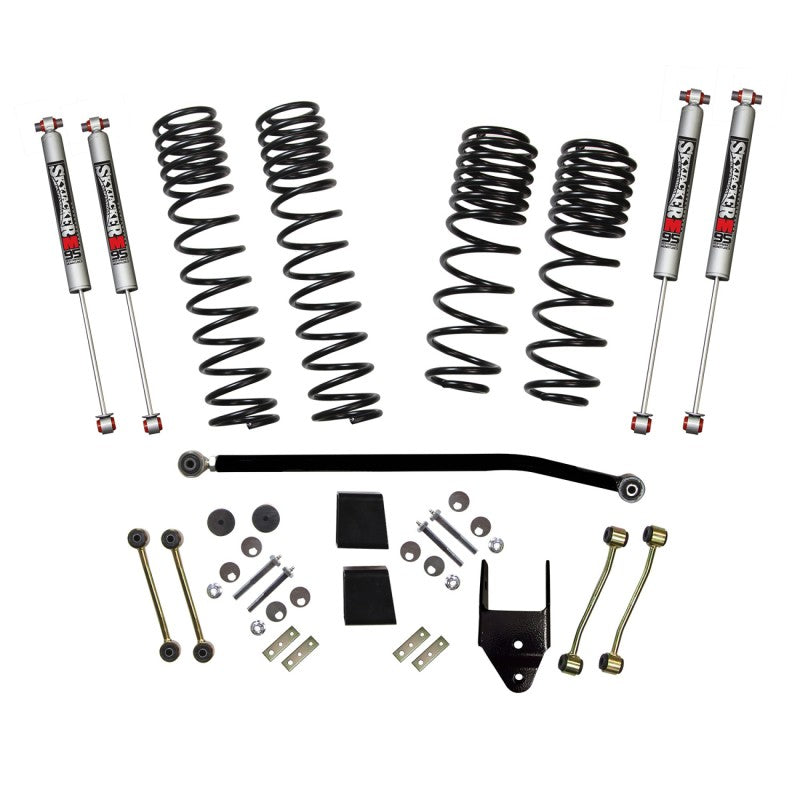 Skyjacker 2020 Jeep JL 4WD Rub Diesel 3,5-4 pouces Kit de suspension à double taux pour longue distance avec amortisseurs mono M95
