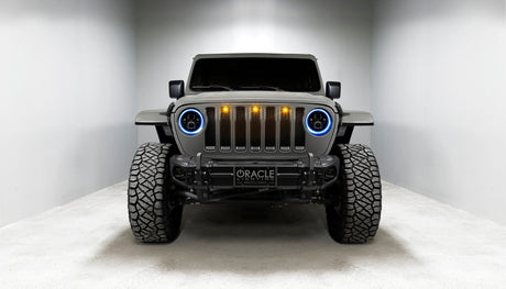 Phares à DEL haute puissance Oracle Jeep Wrangler JL/Gladiator JT 7 po (paire) - Dynamique VOIR LA GARANTIE