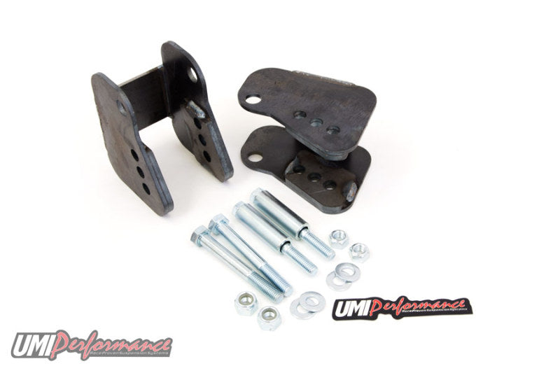 Bras de suspension inférieur de relocalisation de carrosserie GM F-Body UMI Performance 82-02 à souder uniquement, compatible avec Moser