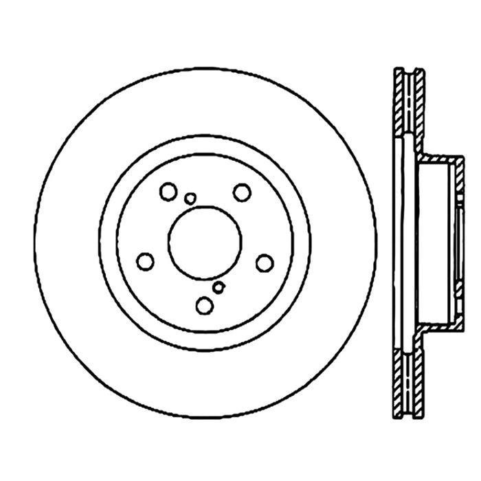 Stoptech 05-08 LGT Rotor CRYO-STOP Avant