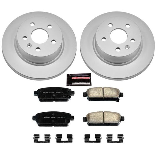 Power Stop 13-18 Buick Encore Rear Z17 Evolution Geomet Coated Brake Kit