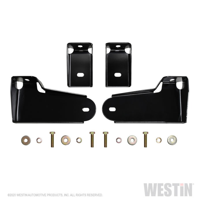 Marchepieds Westin 19-20 Chevy/GMC Silverado/Sierra 1500 à cabine standard E-Series 3 Nerf - Noir