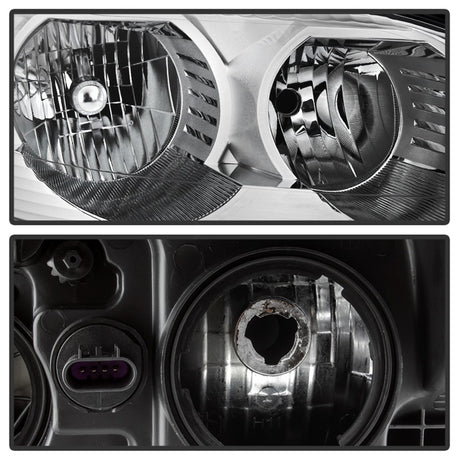 Phares de style OEM xTune 09-12 Chevrolet Traverse (sauf LTZ) - Chrome (HD-JH-CTRA09-AM-C)