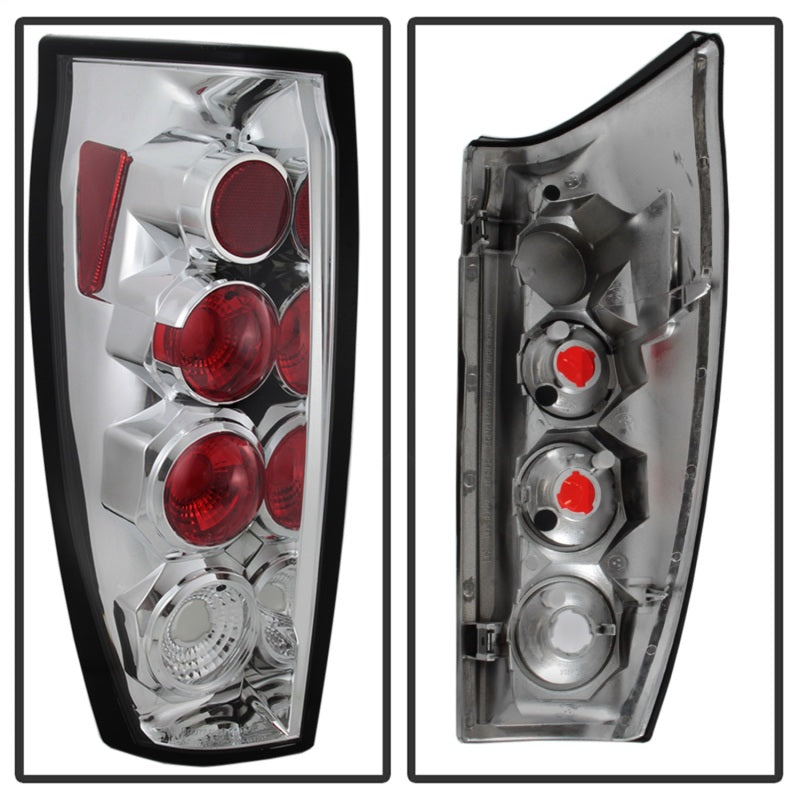 Spyder Chevy Avalanche 02-06 Euro Style Tail Lights Chrome ALT-YD-CAV04-C