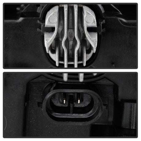 Feu antibrouillard à LED de style OEM Spyder 19-20 Chevy Silverado 1500 avec interrupteur - Transparent (ne convient pas au RPO U12)