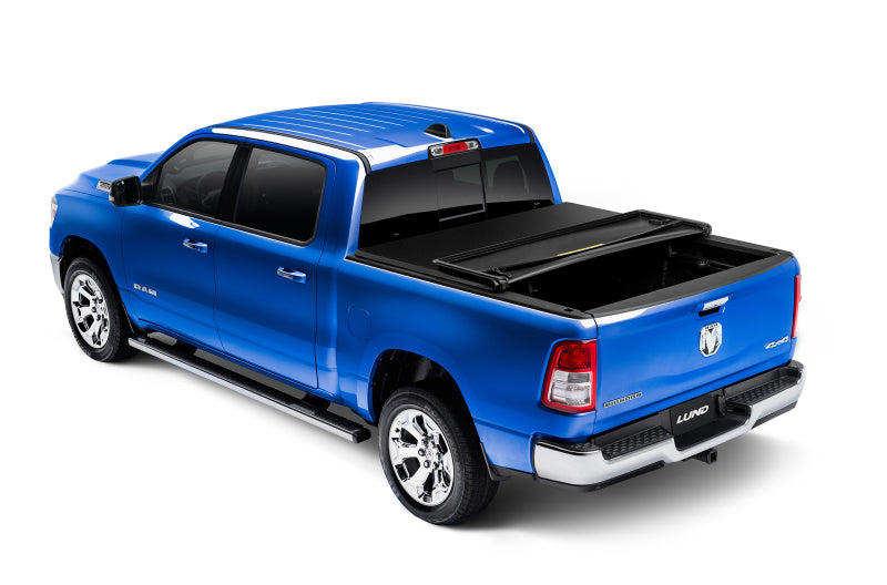 Lund 19-23 RAM 1500 (6.5ft Bed w/o RamBox Cargo Mgmt) Genesis Tri-Fold Tonneau Cover - Black