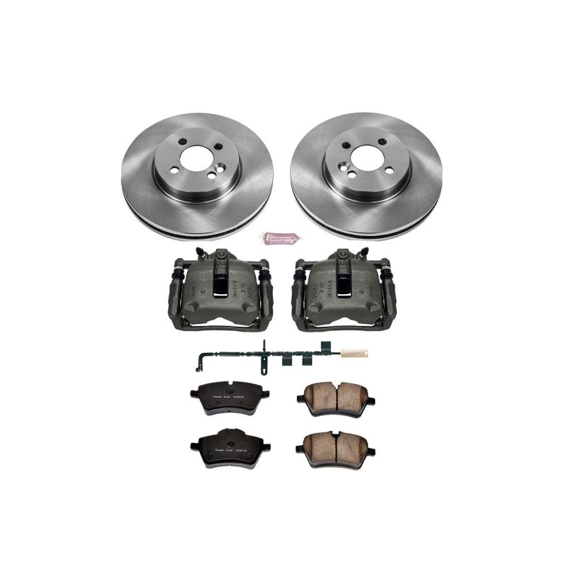 Kit de freins avant Autospecialty Power Stop 07-10 Mini Cooper avec étriers