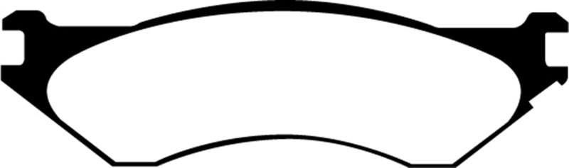 Plaquettes de frein arrière EBC Greenstuff pour Dodge Ram 1500 Mega Cab 2WD 06-11