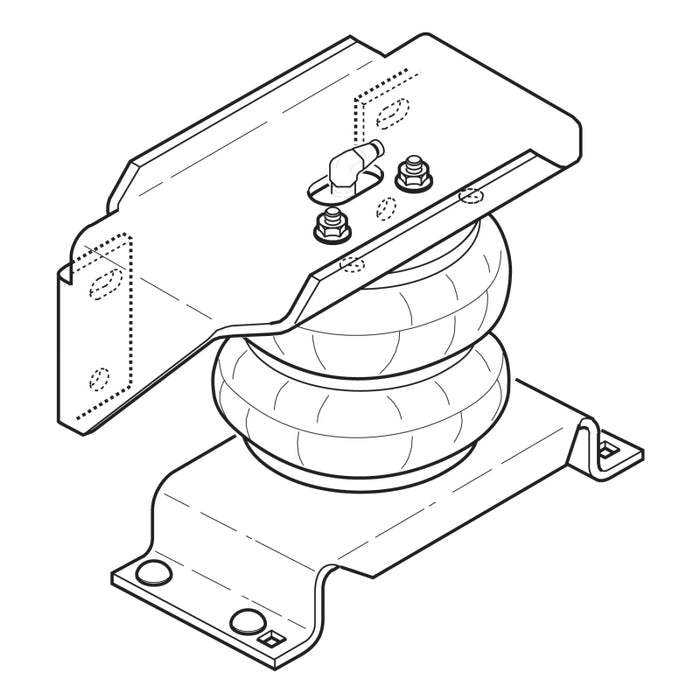 Kit de ressorts pneumatiques Firestone Ride-Rite pour châssis-cabine arrière GM et F350/F450 (W217602176)