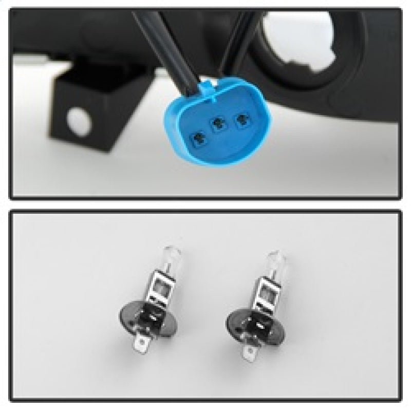 Projecteur Spyder Ford F250 Super Duty 99-04 Version 2 LED Halo LED Chrm PRO-YD-FF25099-1P-G2-C